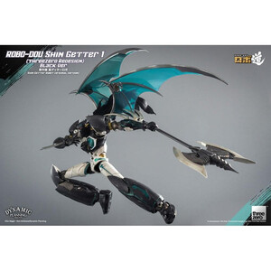 ThreeZero Getter Robot: The Last Day Robo-Dou Action Figure Shin Getter 1 Black Ver. 