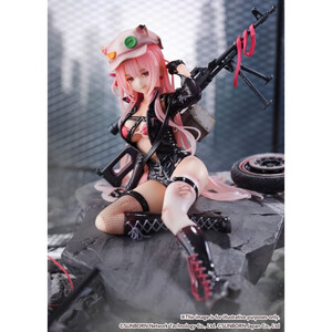 EStream Girls' Frontline SHIBUYA SCRAMBLE FIGURE 1/7 Scale UKM-2000 Gale Lightning -Wounded Ver.- 