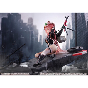 EStream Girls' Frontline SHIBUYA SCRAMBLE FIGURE 1/7 Scale UKM-2000 Gale Lightning -Wounded Ver.- 