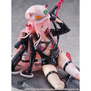 EStream Girls' Frontline SHIBUYA SCRAMBLE FIGURE 1/7 Scale UKM-2000 Gale Lightning -Wounded Ver.- 