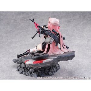 EStream Girls' Frontline SHIBUYA SCRAMBLE FIGURE 1/7 Scale UKM-2000 Gale Lightning -Wounded Ver.- 
