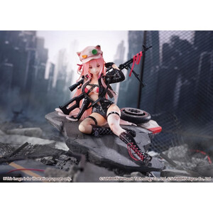 EStream Girls' Frontline SHIBUYA SCRAMBLE FIGURE 1/7 Scale UKM-2000 Gale Lightning -Wounded Ver.- 
