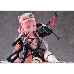 EStream Girls' Frontline SHIBUYA SCRAMBLE FIGURE 1/7 Scale UKM-2000 Gale Lightning -Wounded Ver.- 