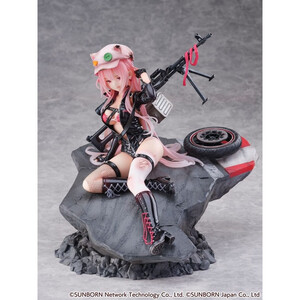 EStream Girls' Frontline SHIBUYA SCRAMBLE FIGURE 1/7 Scale UKM-2000 Gale Lightning -Wounded Ver.- 