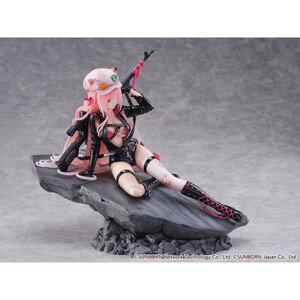 EStream Girls' Frontline SHIBUYA SCRAMBLE FIGURE 1/7 Scale UKM-2000 Gale Lightning -Wounded Ver.- 