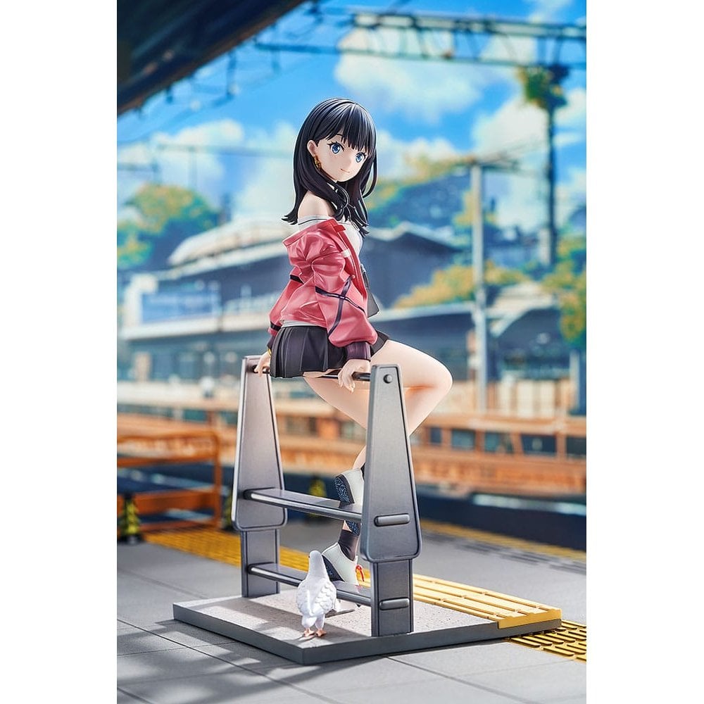 Good Smile Company Gridman Universe 1/7 Scale Rikka Takarada Blue
