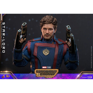 Hot Toys Guardians of the Galaxy Vol. 3 Movie Masterpiece 1/6 Scale Star-Lord 31 cm 