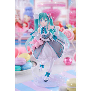 Taito Hatsune Miku Bust Up Figure 39 Miku's Day Anniversary 2nd season Melty Sugar Ver. 