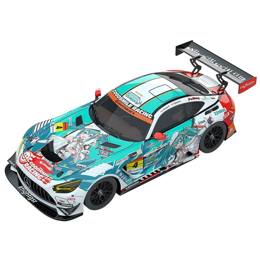 Good Smile Racing Hatsune Miku GT Project Vehicle 1/18 Hatsune Miku AMG 2023 Season Opening Ver 
