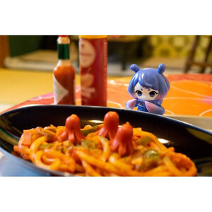 Kotobukiya Hinomoto Heavy Industries Action Figure Ocean Exploration Robot Denshitako No. 3 Aquarium Color Ver. 