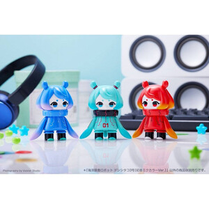 Kotobukiya Hinomoto Heavy Industries Action Figure Ocean Exploration Robot Denshitako No. 3 Hatsune Miku Color Ver. 