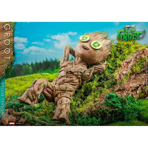 Hot Toys I Am Groot Action Figure Groot Deluxe Version 