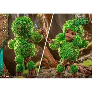 Hot Toys I Am Groot Action Figure Groot Deluxe Version 