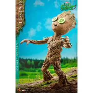 Hot Toys I Am Groot Action Figure Groot Deluxe Version 