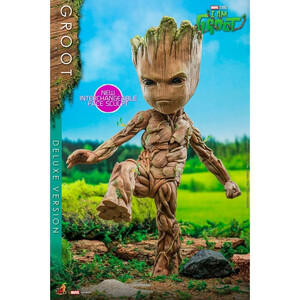 Hot Toys I Am Groot Action Figure Groot Deluxe Version 
