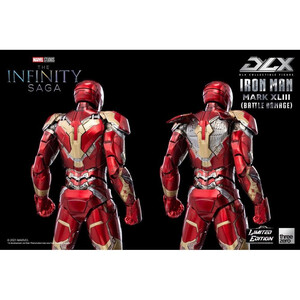 ThreeZero Infinity Saga 1/12 Scale DLX Action Figure Iron Man Mark 43 (Battle Damage) Limited Edition 