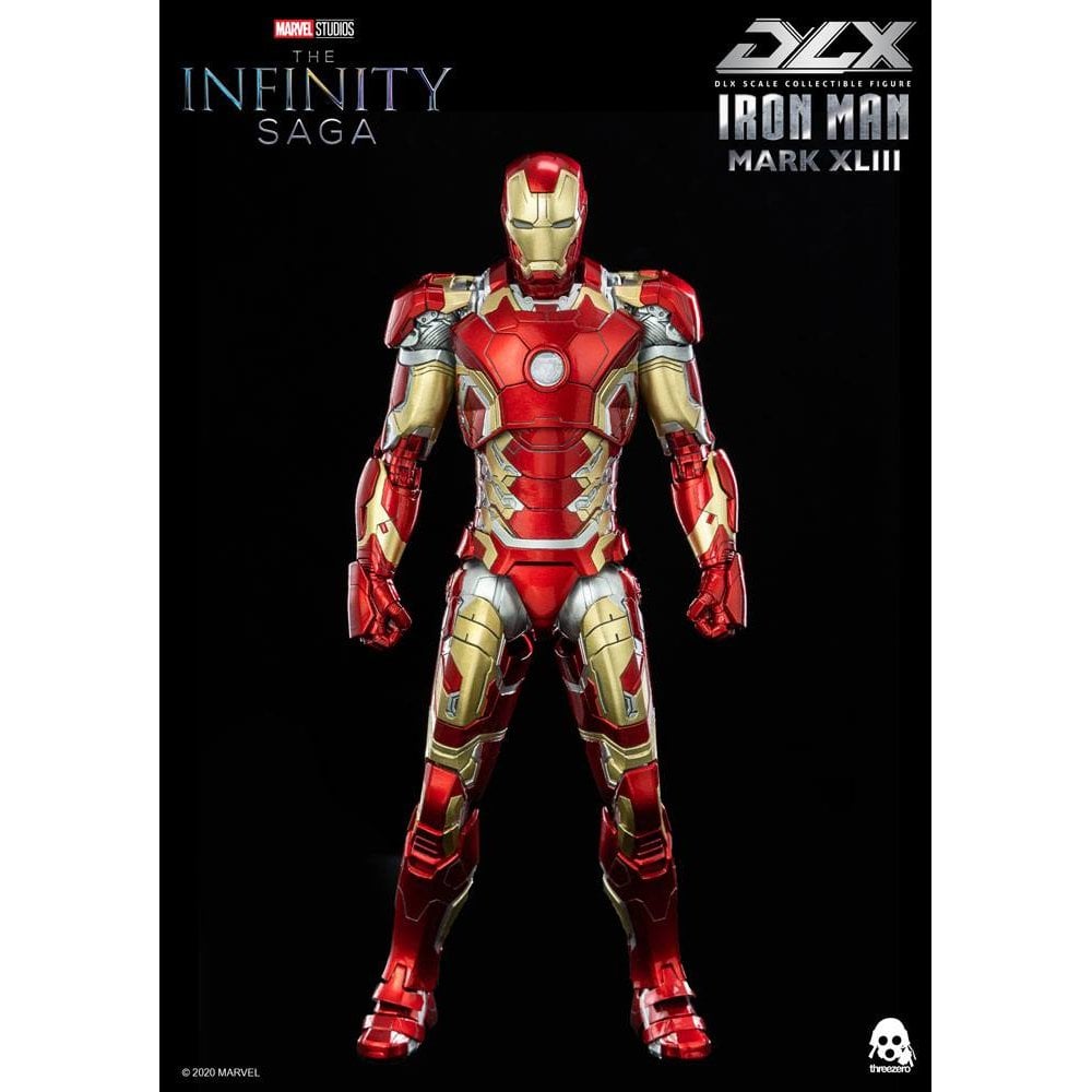 ThreeZero Infinity Saga DLX 1/12 Scale Iron Man Mark 43 