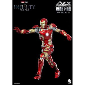 ThreeZero Infinity Saga DLX 1/12 Scale Iron Man Mark 43 