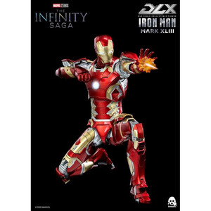 ThreeZero Infinity Saga DLX 1/12 Scale Iron Man Mark 43 