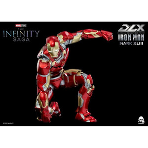 ThreeZero Infinity Saga DLX 1/12 Scale Iron Man Mark 43 