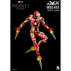 ThreeZero Infinity Saga DLX 1/12 Scale Iron Man Mark 43 