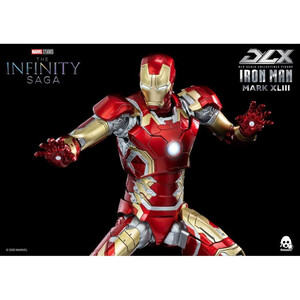 ThreeZero Infinity Saga DLX 1/12 Scale Iron Man Mark 43 