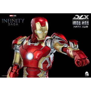 ThreeZero Infinity Saga DLX 1/12 Scale Iron Man Mark 43 