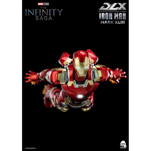 ThreeZero Infinity Saga DLX 1/12 Scale Iron Man Mark 43 