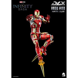 ThreeZero Infinity Saga DLX 1/12 Scale Iron Man Mark 43 