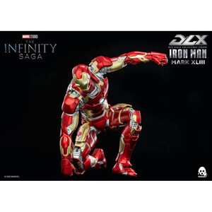 ThreeZero Infinity Saga DLX 1/12 Scale Iron Man Mark 43 