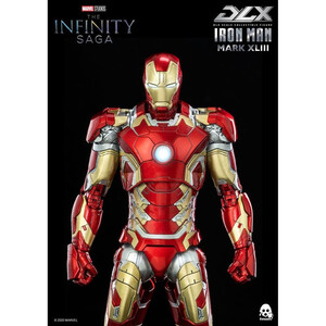ThreeZero Infinity Saga DLX 1/12 Scale Iron Man Mark 43 