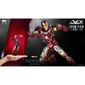 ThreeZero Infinity Saga DLX 1/12 Scale Iron Man Mark 7 