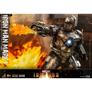 Hot Toys Iron Man 1/6 Scale Movie Masterpiece Scale Iron Man Mark I 