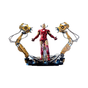 Hot Toys Iron Man 2 1/4 Scale Iron Man Mark IV with Suit-Up Gantry 