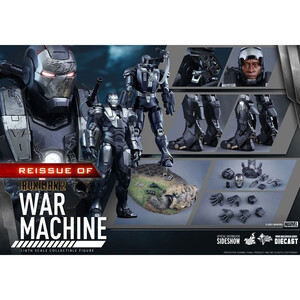 Hot Toys Iron Man 2 Movie Masterpiece 1/6 Scale War Machine 