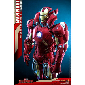 Hot Toys Iron Man 3 Diorama 1/6 Scale Iron Man Mark VII (Open Armor Version) 
