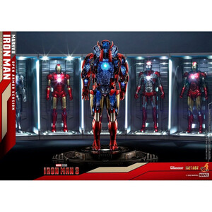Hot Toys Iron Man 3 Diorama 1/6 Scale Iron Man Mark VII (Open Armor Version) 