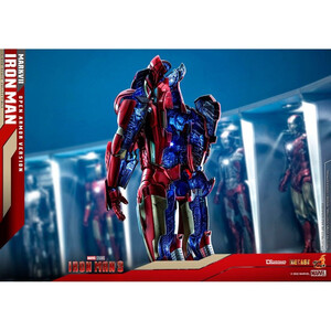 Hot Toys Iron Man 3 Diorama 1/6 Scale Iron Man Mark VII (Open Armor Version) 