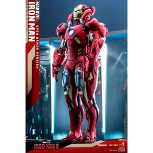 Hot Toys Iron Man 3 Diorama 1/6 Scale Iron Man Mark VII (Open Armor Version) 