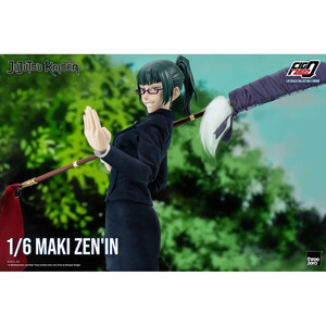 ThreeZero Jujutsu Kaisen FigZero 1/6 Scale Maki Zen'in 