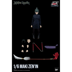 ThreeZero Jujutsu Kaisen FigZero 1/6 Scale Maki Zen'in 