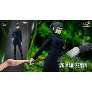 ThreeZero Jujutsu Kaisen FigZero 1/6 Scale Maki Zen'in 