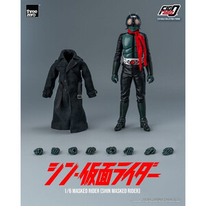 ThreeZero Kamen Rider FigZero 1/6 Scale Shin Masked Rider 