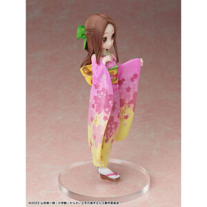 Furyu Karakai Jozu No Takagi-san 1/7 Scale Scale Takagi-san Sakura Kimono Ver. 