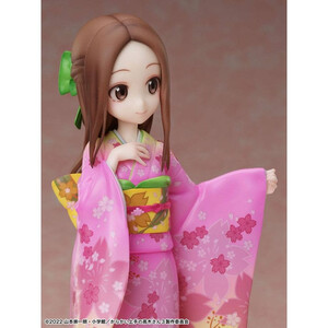 Furyu Karakai Jozu No Takagi-san 1/7 Scale Scale Takagi-san Sakura Kimono Ver. 