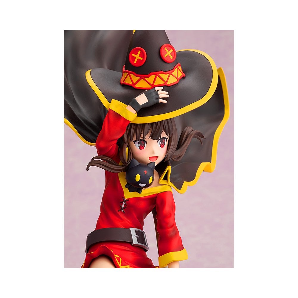 Konosuba Megumin 1:7 Scale Anime Figure - Explosion Magic Pose From Opening Scene | CAworks PVC Collectible - View #3