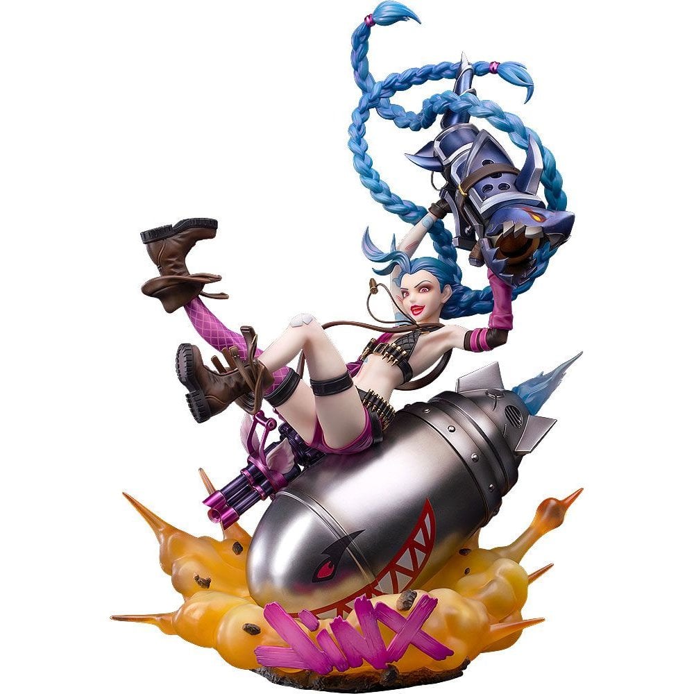 Myethos League of Legends 1/7 Scale Jinx - Severely damaged packaging 