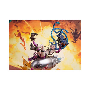 Myethos League of Legends 1/7 Scale Jinx - Severely damaged packaging 