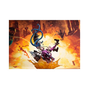 Myethos League of Legends 1/7 Scale Jinx - Severely damaged packaging 