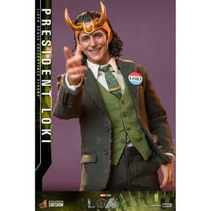 Hot Toys Loki 1/6 Scale President Loki 